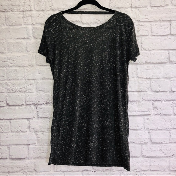 Forever 21 Gray Open Back T-Shirt Dress - Picture 1 of 4